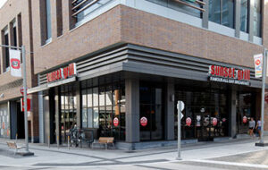 Image showing the front of Sunset Grill restaurant at TD Place