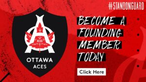 Graphic Image promoting Ottawa Aces Season tickets