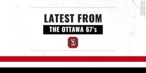 Image of the 67's logo and the words Latest from the Ottawa 67's
