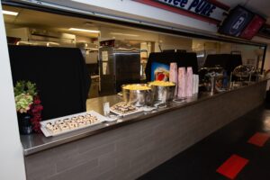 Buffet during RB game
