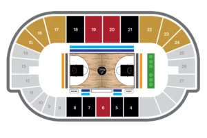 Ottawa Blackjacks Seating Map