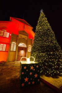 christmas tree at Lansdowne