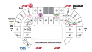 Arena Concessions Map