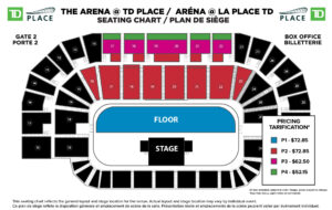 Seating Chart - Charlotte Cardin feb 22