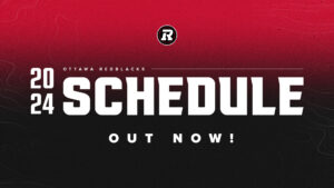 2024 REDBLACKS SCHEDULE