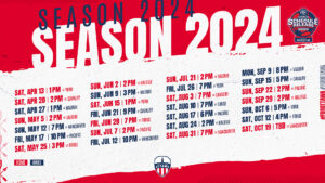 Atletico Ottawa 2024 Schedule for home games at TD Place