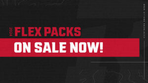 2024 REDBLACKS flex packs on sale now
