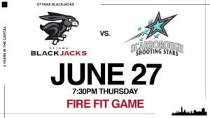 blackjacks vs shooting stars